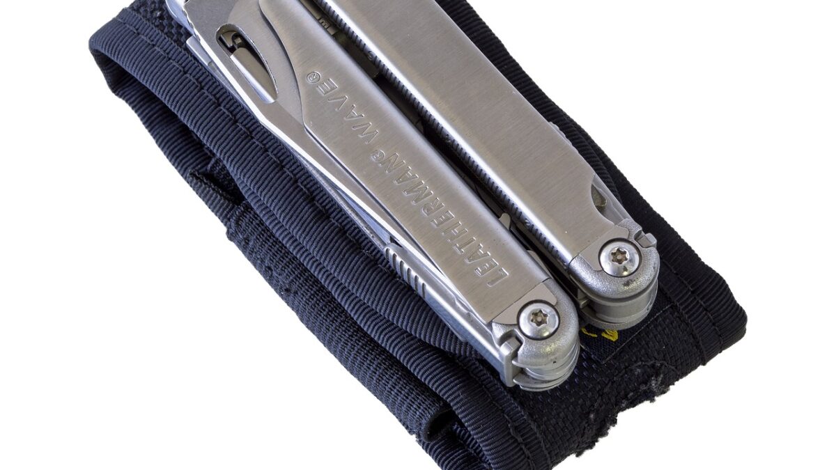 Close-up of a multi-tool, a must-have tool for urban preppers in their emergency bag