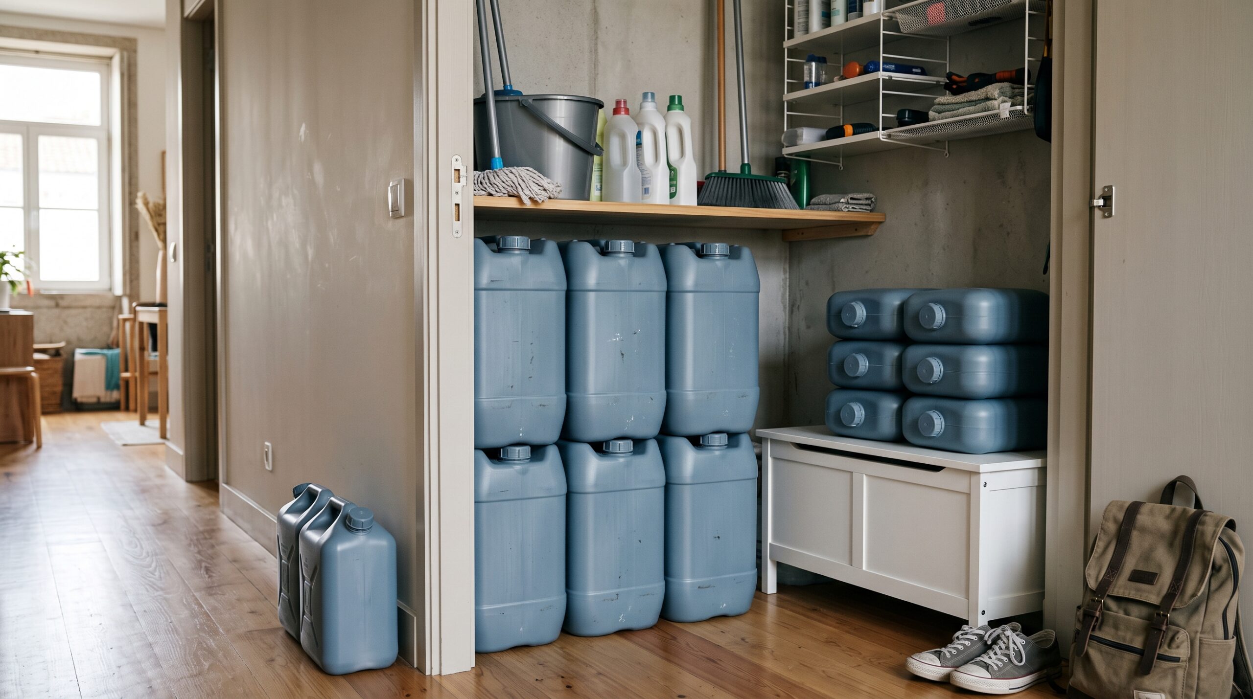 Emergency Water Storage for Apartments