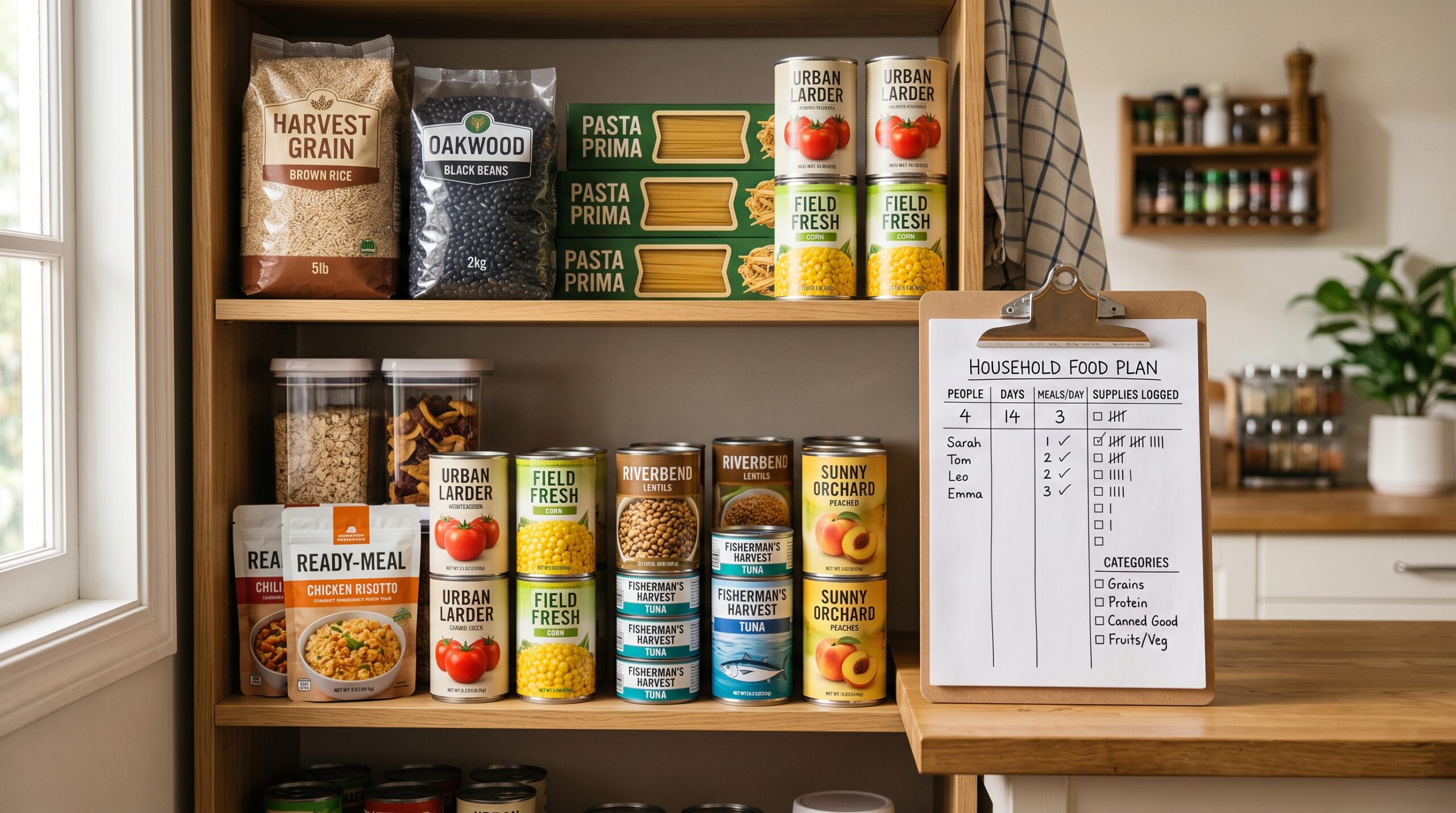 How much food do you actually need?