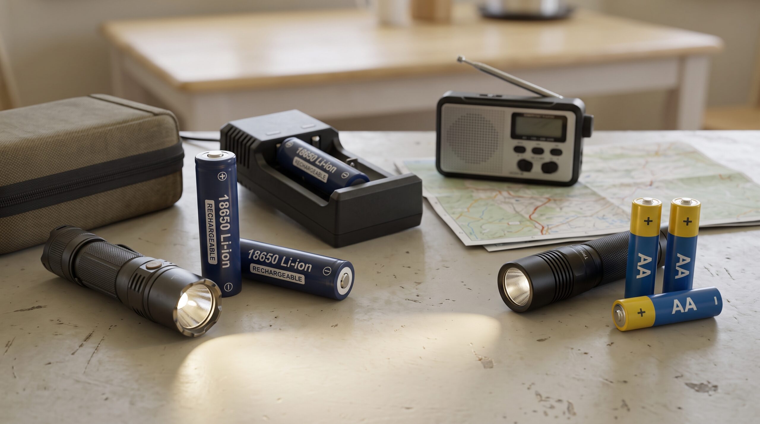 18650 vs. AA Flashlights: Which battery is best?