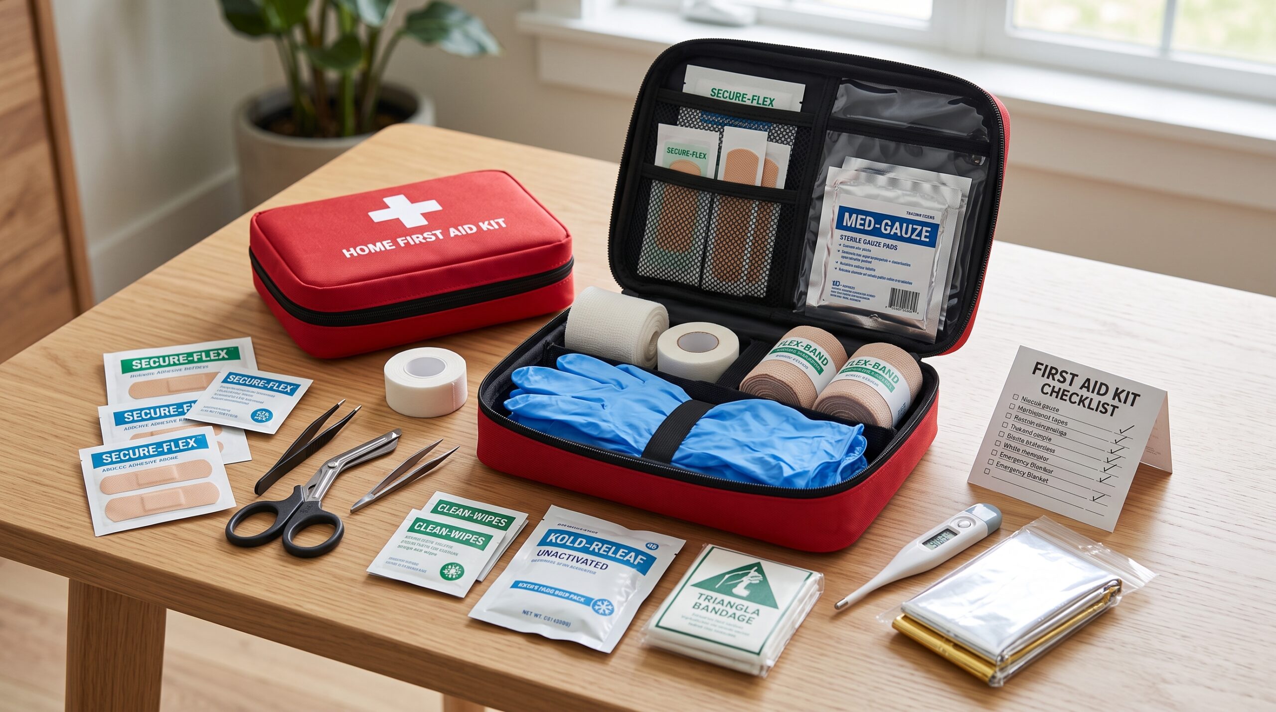 First Aid Kit Checklist