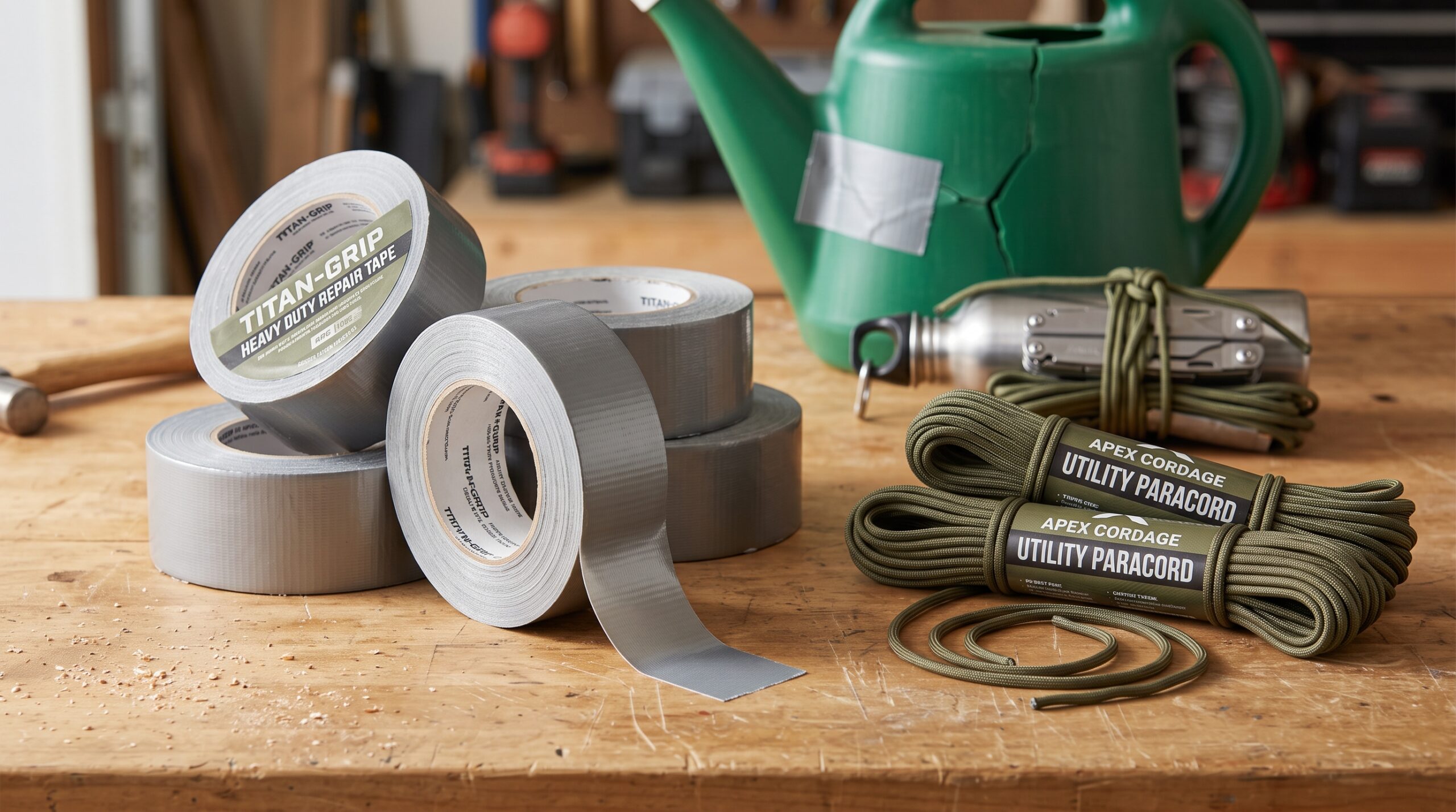 The Repair Duo: Duct Tape & Paracord
