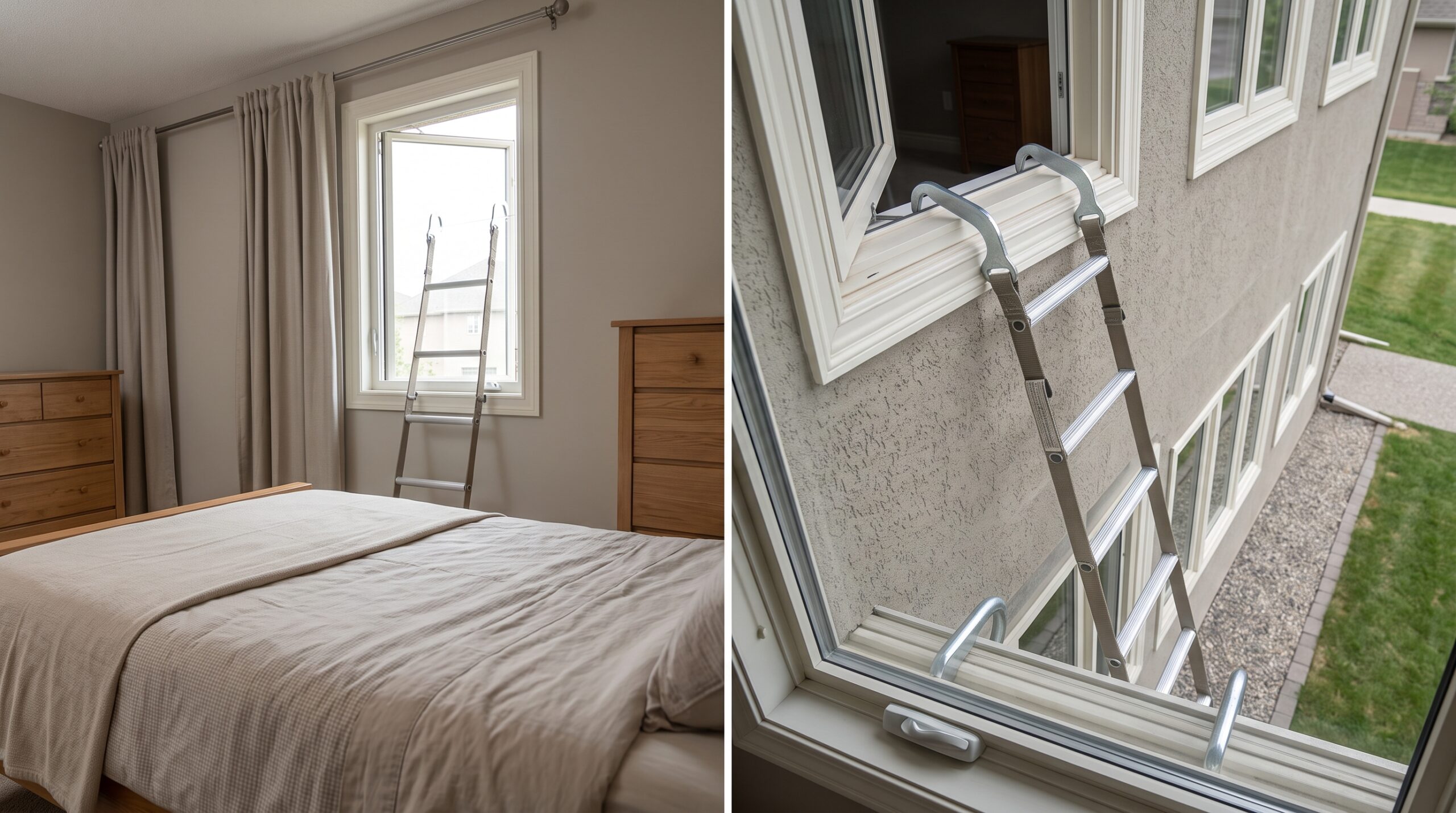 Emergency Escape Ladders: Sizing & Home Fire Safety