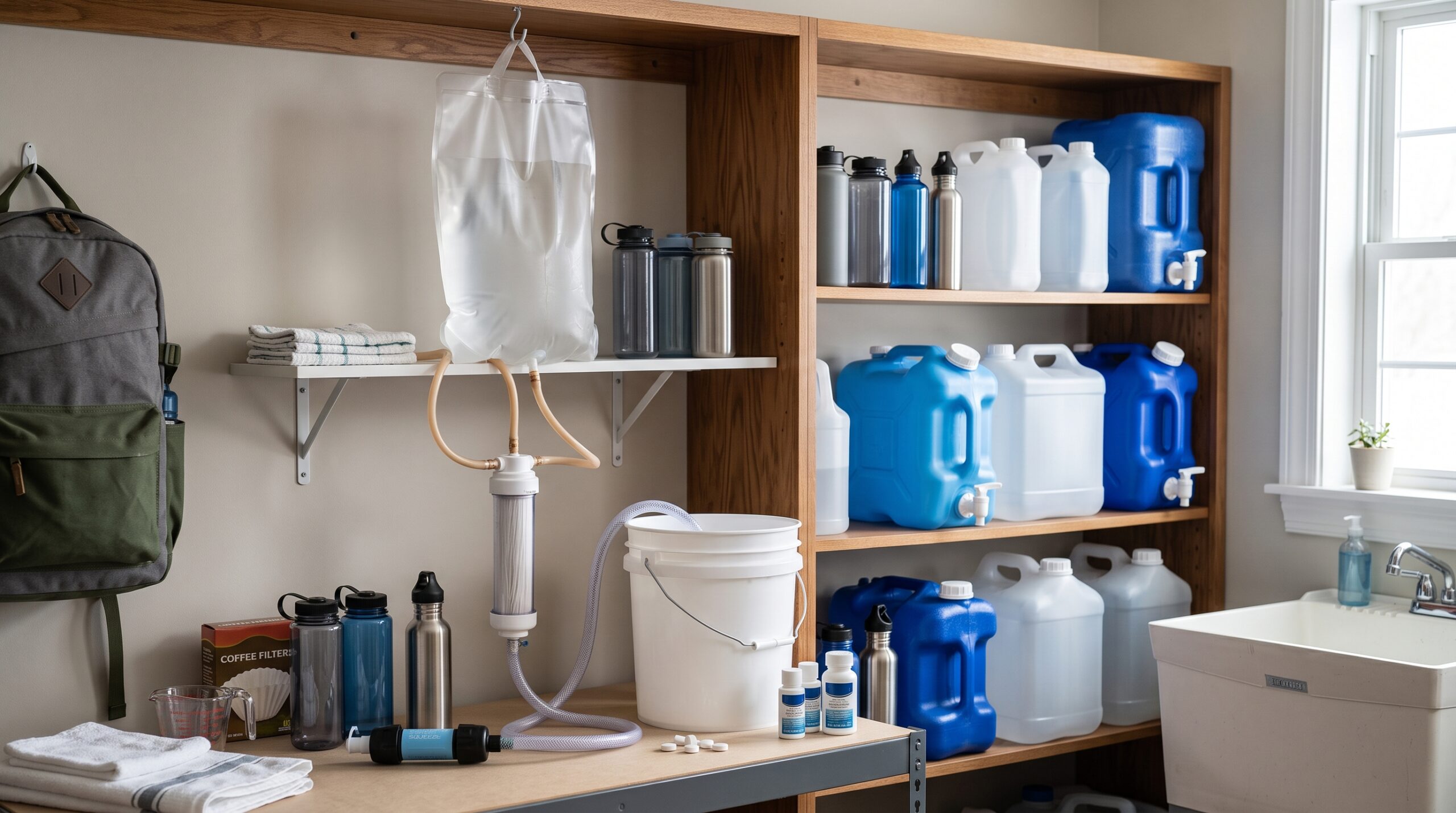 Water preparedness and emergency water storage